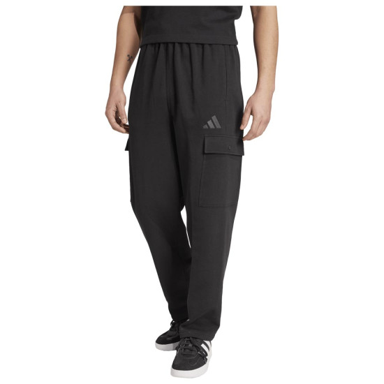 Adidas Ανδρικό παντελόνι φόρμας All SZN French Terry Loose Cargo Open-Hem Pants